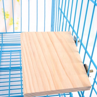 mascota loro pájaro periquito jaula de madera perchas de madera soporte de plataforma juguetes e2e2