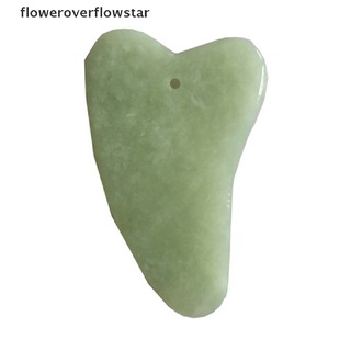 Floweroverflowstar face gua sha board facial scraping plate face body massage tool new hot quality FFS