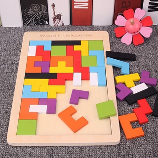 2021 envío gratuito bloques de rompecabezas Tetris rompecabezas niños y niñas empalme desarrollo de inteligencia para ni