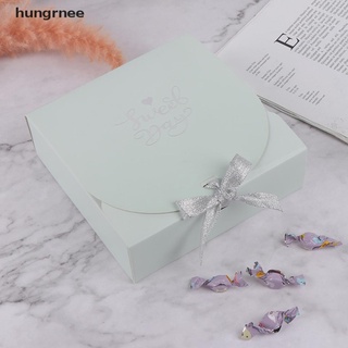 Hungrnee Creative Marble Style Gift box Kraft Paper DIY Candy box Valentine's Day Gift MX (8)