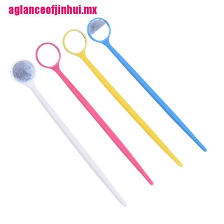 {ag*mx} juego de instrumentos dentales básicos para limpieza de dientes, mango de inspección, espejo, cuidado oral
