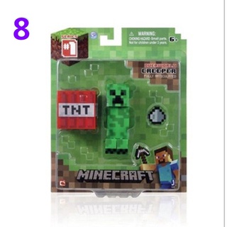Minecraft Creeper Steve Iron Golem Enderma Toy Set Mine Craft Kids Puzzle Assembled Minifigure (4)