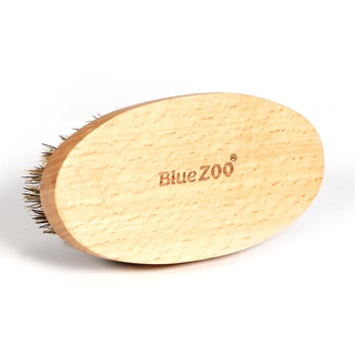 Oval Wood Beard Brush Men's Care (6)