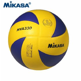 Mikasa MVA330 talla 5 pelota de voleibol de competición de entrenamiento suave de la PU de voleibol con agujas de Gas y bolsa de red (1)