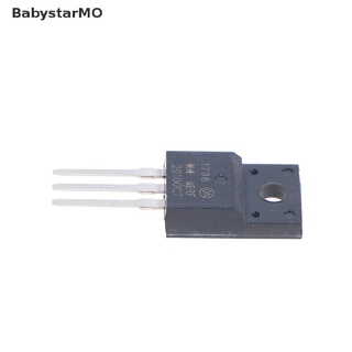 babystarmo 10pcs to-220f mbrf20100ct schottky diodo 20a 100v mbr20100ct 20100ct venta caliente