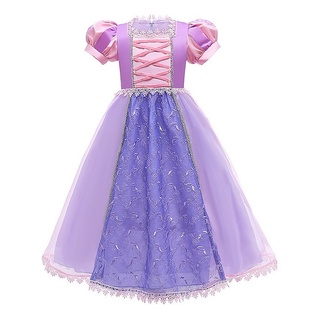 Rapunzel disfraz princesa vestido importación #05