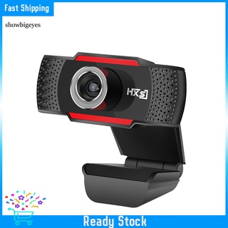 sges 720p clip de alta claridad en webcam giratorio con micrófono de cancelación de ruido para ordenador pc