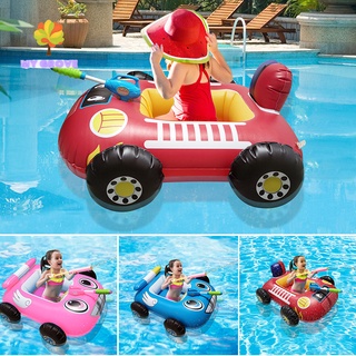 Niños inflable coche piscina flotante juguete portátil anillo de natación verano agua entretenimiento juguete