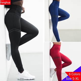 Mujer moda impreso cadera levantamiento pantalones de Yoga mujer elástico cintura alta deportes Fitness Leggings