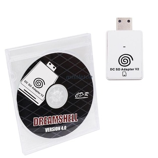 Mis DC SD TF adaptador de tarjeta lector V2 para SEGA Dreamcast y disco con cargador de arranque DreamShell