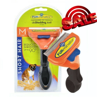 FURminator deShedding Tool for Short Hair Dogs Medium 21-50lbs
