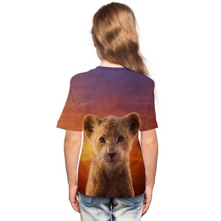 El rey león niños camiseta impresión 3D niños camiseta niños bebé camiseta NALA (5)