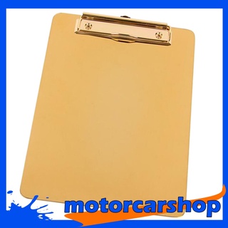 [motorcarshop] cuaderno de notas de oro de estilo nórdico para tablero de escritura de metal bloc de notas 15x21cm