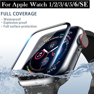 Apple Watch Screen Protector 3D Curved Edge Full Coverage Protective Film iWatch 38mm 40mm 42mm 44mm Apple Watch Series 6 5 4 3 2, Apple Watch SE Apple Watch Guard