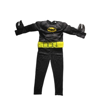 Batman disfraz muscular niños Cosplay cumpleaños músculo espuma personaje superhéroe - L (4)