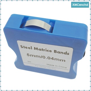 [Ready Stock] Stainless Steel Matrice Bands 0.04mm Thickness Good Elastic Steel 3 Sizes (1)