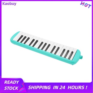 Kaobuy Melodica instrumento Musical bolsas de transporte profesional de aire verde teclado de Piano con boquilla corta para niños principiantes