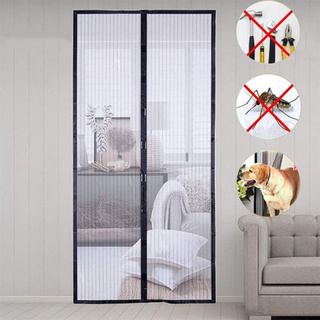 Imán mosquitera magnética cortinas de puerta Anti-Mosquito malla calidad Durable Anti-insectos decoración del hogar insectos (3)