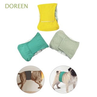 Doreen pantalones De mascotas suministros De perro Cachorro para mujer ropa interior De mascotas ropa interior pantaletas para perros pañal/Multicolor