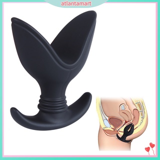Silicone Anal Dilator Opening Butt Expander Speculum Anal Plug Unisex Sex Toy