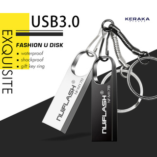 (External storage) 4/8/16/32/64/128GB Mini Metal USB 3.0 Flash Drive Key Holder U Disk Memory Stick
