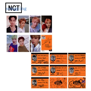 Songping 1 pza tarjetas de papel Kpop NCT U 127 Empathy Autograph Photocard