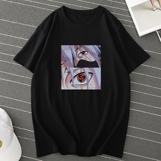verano de manga corta naruto camiseta para hombres ropa de 90s streetwear fresco algodón tops para las mujeres 2020 anime camiseta harajuku top