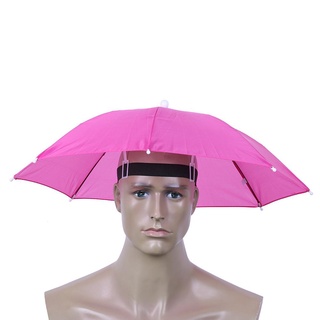 digitalblock head paraguas anti-lluvia pesca anti-sol paraguas sombrero adultos suministros