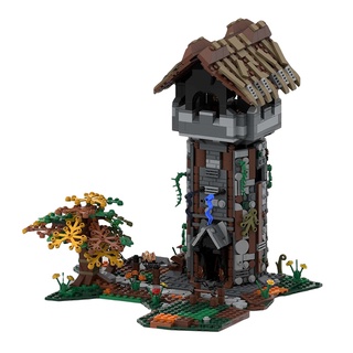 Compatible con Lego moc 1218PCS Watchtower modelo de construcción de partículas conjunto bloques de construcción juguete de cumpleaños para niños