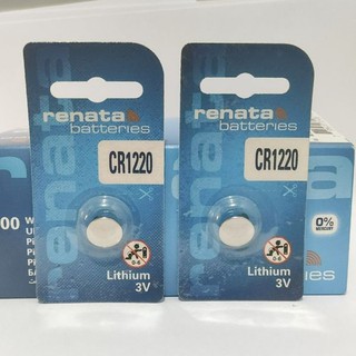 Batería original RENATA CR-1220 CR 1220 3V Litehium baterías.