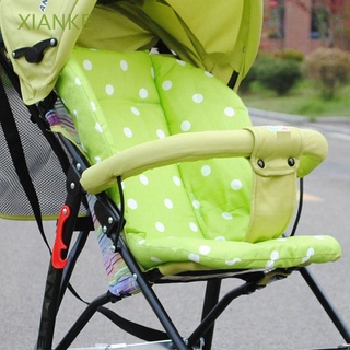 xianke protector de cochecito cojín estrella impresión algodón alfombrilla cochecito silla alta bebé calentador de puntos asiento cojín grueso cochecito de alimentación accesorios/multicolor (1)