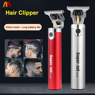 cortador de pelo eléctrico trimmer para usb recargable afeitadora eléctrica barba barberos máquina de corte de pelo (2)