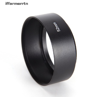 [iffarmerrtn] 52 mm material de aleación de metal campana de lente larga para cámara canon nikon nuevo [iffarmerrtn] (1)
