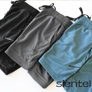 SEN-Men's Sports Casual Shorts, Fitness Training Running Lace-Up Short Pants, (6)