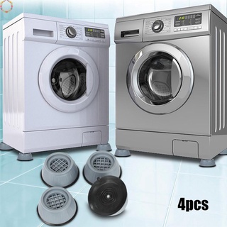 4 almohadillas antivibración para lavadora, alfombrilla de goma, almohadilla de vibración, Universal, fija, antideslizante
