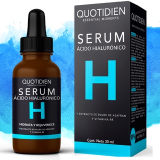 Serum Acido Hialuronico - Hidrata y Tonifica - Suero Cuidado Facial - Skincare - Quotidien - 30 ml