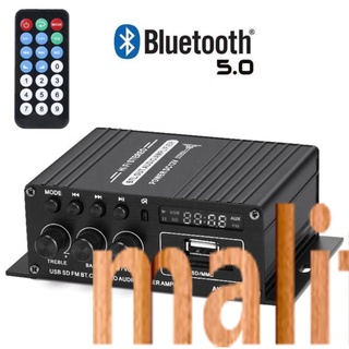 malife AK380/AK370/AK170 Amplificador De Potencia Audio Karaoke Cine En Casa De 2 Canales Bluetooth Clase D USB/SD AUX Entrada (1)