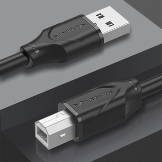 Cable USB tipo-b a USB para impresora de etiquetas sin oxígeno puerto cuadrado de cobre