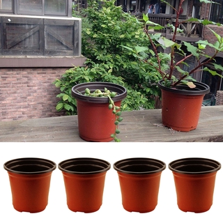No. 90 (90X60X80MM) Two-Color Flower Pot Gardening Soft Plastic Flower Pot (1)
