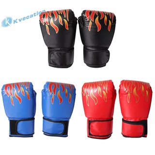 Kvecation 2pcs Kick Boxing guantes para hombres mujeres Karate Muay Thai MMA Sanda entrenamiento