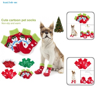 kuaileb caliente cachorro calcetines cortos lindos mascotas perros gatito calcetines cómodos para vacaciones