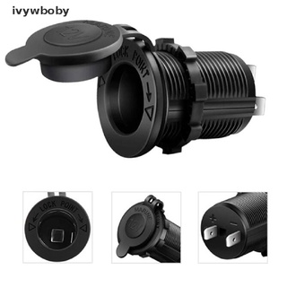 [Ivywboby] 1Pc Car Cigarette Lighter Socket 12V-24V Waterproof Plug Power Outlet Adapter DFH