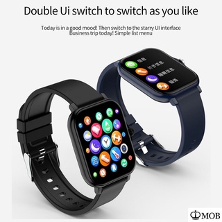 smartwatch 2021 nuevo 1.69 pulgadas full touch diy reloj cara smart watch pk p8 plus gts 2 fitness pulsera android ios mob