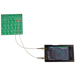 ❁Gh❀Kit demo NanoVNA probador de placa filtro HF VHF UHF antena Vector red analizador Kit