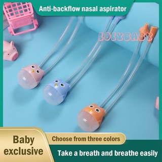 [ lolybaby ] Baby Nasal Aspirator Nose Congestion Relief Cleaner Safety Vacuum Snot Sucker Newborn Infant Baby Nasal Care (6)