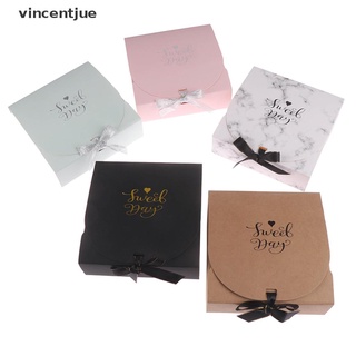 Vincentjue Creative Marble Style Gift box Kraft Paper DIY Candy box Valentine's Day Gift MX