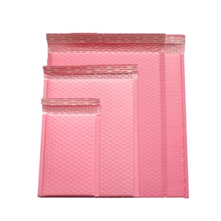yilong para book magazine burbuja acolchado sobres 50pcs auto sello sobre bolsas impermeables burbujas mailers speedy mailers rosa poly bolsas de regalo bolsas de mensajería (8)
