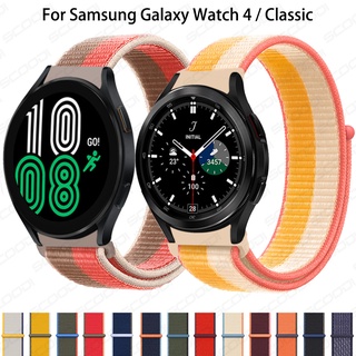 Correa De Nailon Para Samsung Galaxy Watch4 classic 46mm 42mm/Watch 4 44mm 40mm Sport Band Pulseras De Repuesto