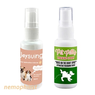 nemop spray de entrenamiento orinal ayuda perro gato posicionamiento líquido de inducción 30ml practicidad