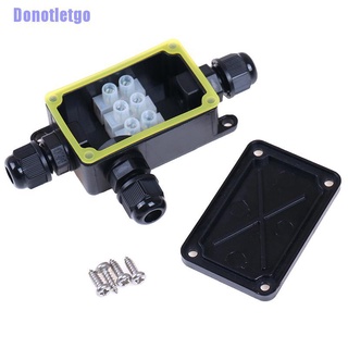 [Donotletgo] 3Way IP66 outdoor waterproof cable connector junction box with terminal 450v